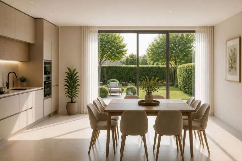 NUOVO TRILOCALE IN QUADRIFAMILIARE CON GIARDINO E BOX - VILLA CARCINA