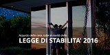 Acquisto della casa: le novità della Legge di Stabilità 2016